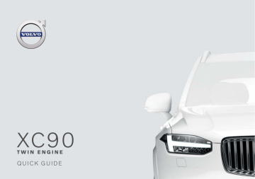 Manuel utilisateur | Volvo XC90 Twin Engine 2020 Late Guide de démarrage rapide | Fixfr