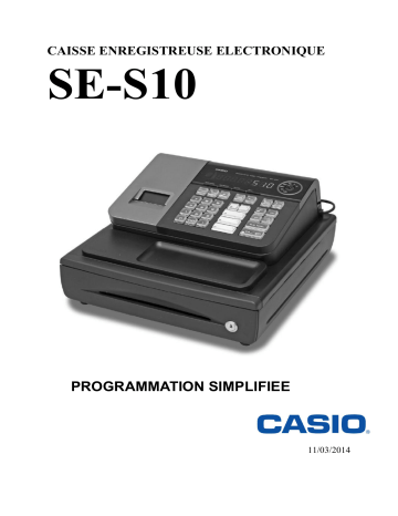 Casio SE-S10 Manuel utilisateur | Fixfr