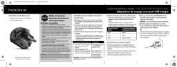 Insignia NS-TADPT1USB | NS-TADPT1USB-C Travel Power Adapter Guide d'installation rapide