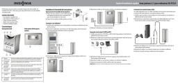 Insignia NS-PCS41 2.1 Computer Speaker System (3-Piece) Guide d'installation rapide