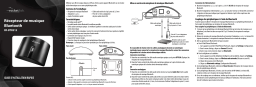 RocketFish RF-BTR212 Bluetooth Music Receiver Guide d'installation rapide