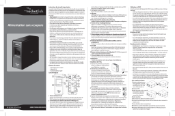 RocketFish RF1025VA Battery Backup and Power Management System Guide d'installation rapide