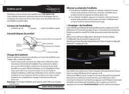 RocketFish RF-GPS31104 Bluetooth Mono Headset for PlayStation 3 Guide d'installation rapide