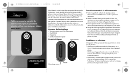 RocketFish RF-RSCWLN12 Remote Wireless Shutter Control for Nikon Guide d'installation rapide