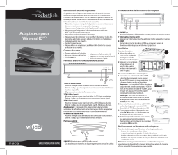 RocketFish RF-WHD100 WirelessHD Adapter Guide d'installation rapide