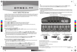Dynex DX-VS201A S-Video A/V Selector Switch Guide d'installation rapide