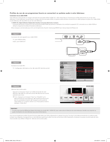 LG NB4530A Guide de démarrage rapide | Fixfr