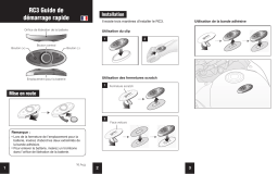 Sena RC3 Guide de démarrage rapide