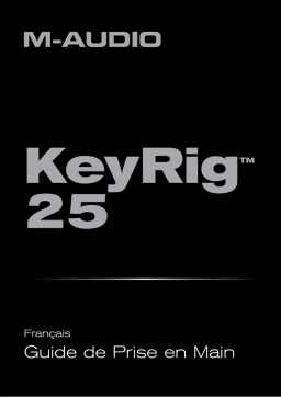 M-Audio KEYRIG 25 Guide de démarrage rapide