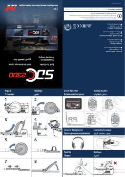 Minelab SDC 2300 Guide de démarrage rapide