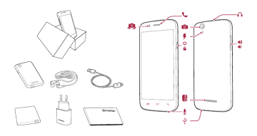 Prestigio  MultiPhone 5504 DUO Guide de démarrage rapide | Fixfr