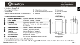 Prestigio  MultiPhone 4322 DUO Guide de démarrage rapide