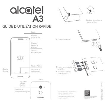 Alcatel A3 Manuel utilisateur | Fixfr