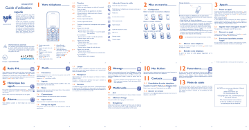 Alcatel 2035 Manuel utilisateur | Fixfr