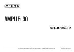 Line 6 AMPLIFi 30 Manuel utilisateur