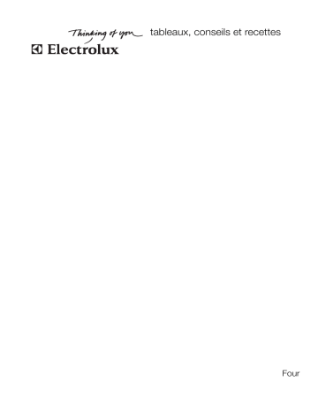 Electrolux EOB98000X Manuel utilisateur | Fixfr