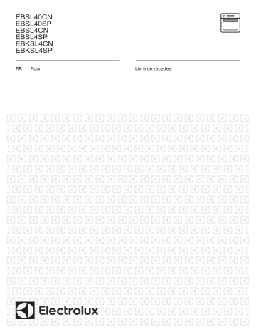 EBKSL4CN | EBSL40CN | EBSL4CN | Electrolux EBSL4SP Manuel utilisateur | Fixfr