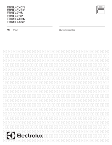 EBSL4XCN | EBKSL4XSP | Electrolux EBSL4XSP Manuel utilisateur | Fixfr