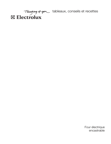 Electrolux EBSL60SP Manuel utilisateur | Fixfr