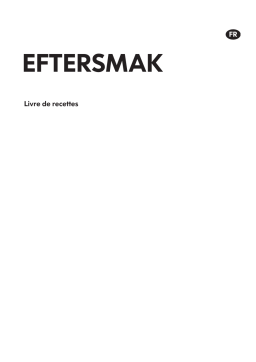 EFTERSMAK Livre de Recettes : Chat IA et PDF