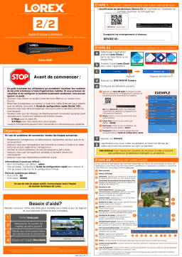 Lorex N881A38B-W 4K Ultra HD 32-Channel Security NVR, 16-channel PoE Switch, and 2× 4TB Hard Drive Manuel utilisateur
