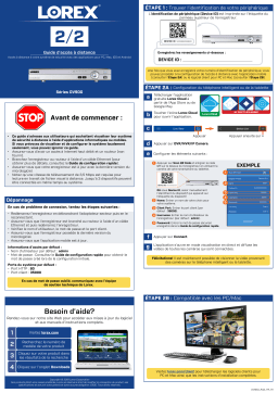 Lorex LX1080-88BW 1080p Camera System Manuel utilisateur