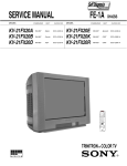 KV-21FX20B RM-887 - Service Manual Archives