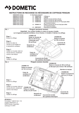 Dometic Penguin Shroud Kit Shroud Kit Manuel utilisateur