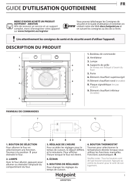 Whirlpool FA2 841 JH IX HA Manuel utilisateur