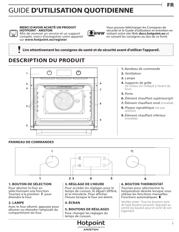 Mode d'emploi | Whirlpool FA2 841 JH IX HA Manuel utilisateur | Fixfr