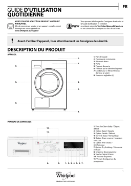 Whirlpool DDLX 70113 Manuel utilisateur