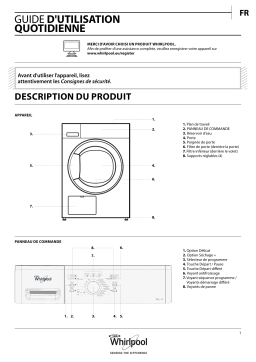 Whirlpool DDLX 70112 Manuel utilisateur