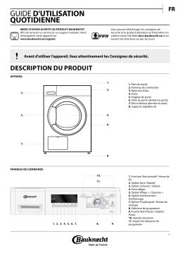 Bauknecht TRWP 82100 Manuel utilisateur