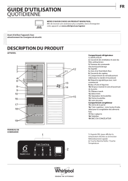 Whirlpool BSNF 8131 OX Manuel utilisateur