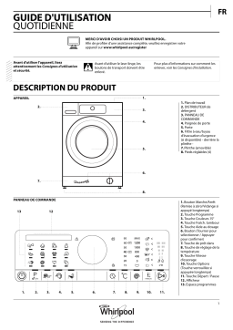 Whirlpool WAO 8605 Manuel utilisateur