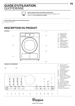 Whirlpool HSCX 90430 Manuel utilisateur