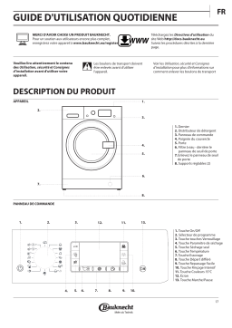 Bauknecht WATK Prime 11716 Manuel utilisateur