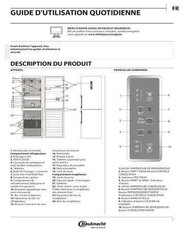 Mode d'emploi | Whirlpool KGDN 2098 A+++ Manuel utilisateur | Fixfr