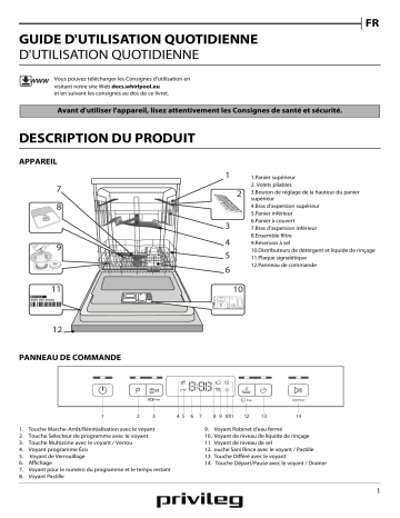 Mode d'emploi | Whirlpool RBC 3B19 X Manuel utilisateur | Fixfr