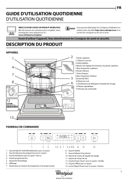 Whirlpool WFO 3T133 DF X SA Manuel utilisateur