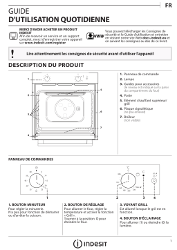 Indesit IGW 620 BL Manuel utilisateur