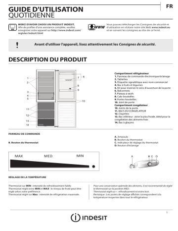 LR7 S2 W | Mode d'emploi | Indesit LR7 S1 X Manuel utilisateur | Fixfr