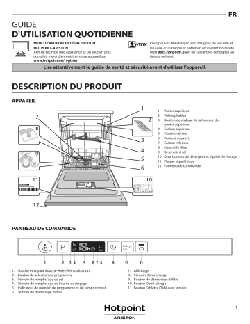 Mode d'emploi | Whirlpool HIC 3B+26 Manuel utilisateur | Fixfr