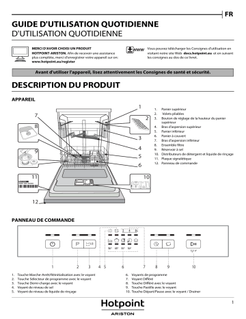 Mode d'emploi | Whirlpool HFC 2B+26 X Manuel utilisateur | Fixfr