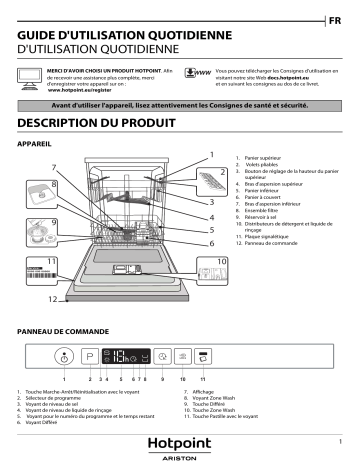 HIC 3C24 | Mode d'emploi | Whirlpool HKIO 3C22 C E W Manuel utilisateur | Fixfr