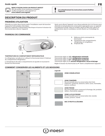 Mode d'emploi | Whirlpool ZIS4 1 W Manuel utilisateur | Fixfr