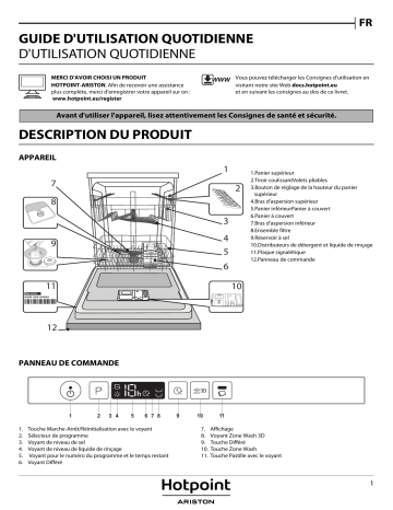 Mode d'emploi | Whirlpool HKIO 3C22 C E W Manuel utilisateur | Fixfr