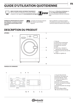 Bauknecht WATK Prime 9614 Manuel utilisateur