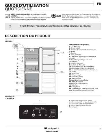 Mode d'emploi | Whirlpool H8 A2E SB H O3 Manuel utilisateur | Fixfr