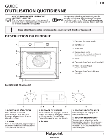 Mode d'emploi | Whirlpool FA3 540 H IX HA Manuel utilisateur | Fixfr